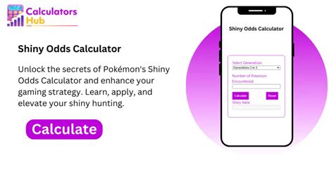 shiny odds calculator|Shiny Tracker .